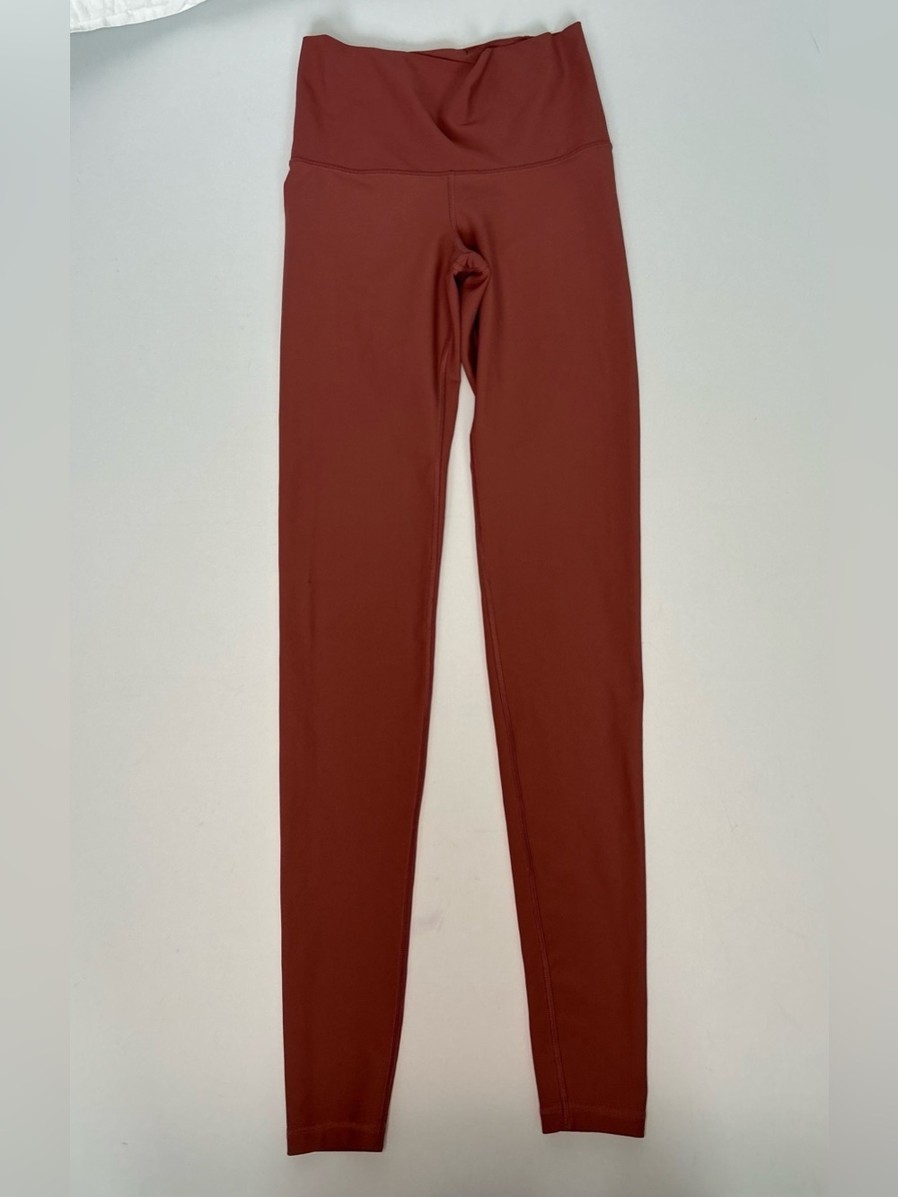 Old Navy Go-Dry High-Waisted Active Leggings - Rust Terracotta - Small Tall
